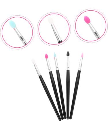 Baluue 5pcs Silicone Brush Glitter Outfit Stick Lipstick Applicator - Buy Online on GoSupps.com
