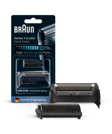 Braun Series 1 Shake head electric shaver replacement shear compatible with razor men Series 1 10b black 1 -pack shaving head 10b single - Buy Online on GoSupps.com