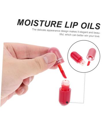 PartyKindom 3Pcs Moisturizing Lip Oils Portable Lip Glosses for Nourishing Plumping Hydrating Lip Care Tools for Women Lightweight Adorable present - Buy Online on GoSupps.com