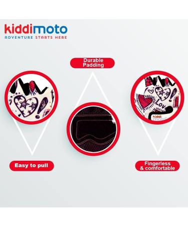 Kiddimoto Cycling Gloves for Children | Unisex MM Size (4-8y) | Perfect for Kids' Outdoor Fun - Buy Online on GoSupps.com