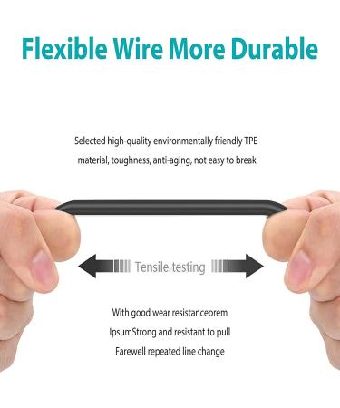 5ft Micro USB Charging Cable for SweetLF SWS7105 Waterproof Electric Shaver - Fast & Reliable Charging Cable - Buy Online on GoSupps.com