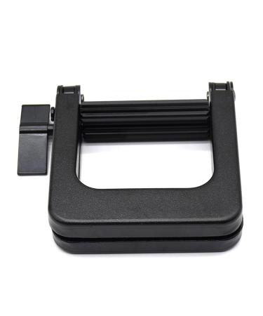 1 Pack Toothpaste Squeezer Rollers - Black ABS Toothpaste Squeezer - Easy Toothpaste Squeezer Rollers No Waste for Home Bathroom 4.5X4.1 Inch
