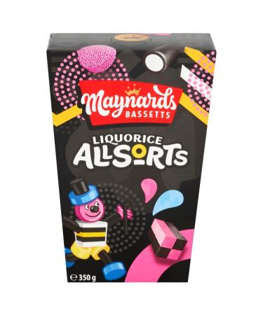 Maynards Bassetts Allsort Liquorice Sweets Bag 350g