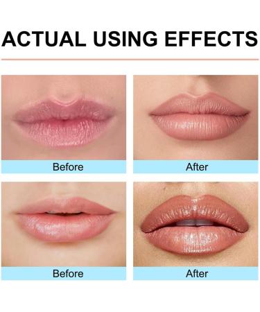 Detachable Lip Liner - Peel-Off Lip Liner 3Pcs Lip Stain Peel Off Long Lasting Lip Stain Tattoo Lip Liner Matte Detachable Long Lasting Lip Stain Waterproof Suitable for All Types Lips (Dark Brown) - Buy Online on GoSupps.com