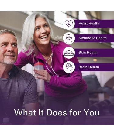 Trans-Resveratrol Highly Purified & Bioavailable Antioxidant Supplement for Unique SIRT1 Activation - Promote Cellular Repair, Longevity, Brain, Heart, DNA - 60 Capsules - Buy Online on GoSupps.com