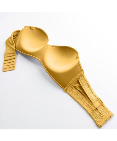 Shop Sexy Lace Seamless Vest Underwear for Women - Stylish Yellow Sports Bustiers XL - International Shipping Available - Buy Online on GoSupps.com