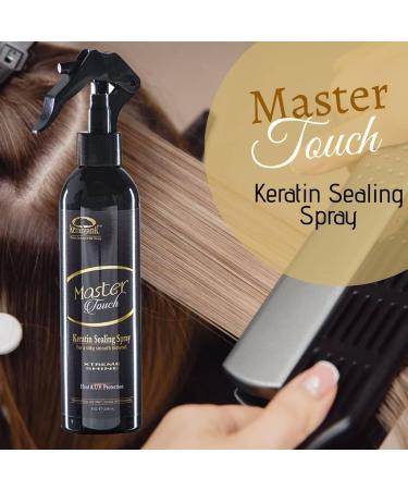 Master Touch Keratin Sealing Spray (8oz/236ml) Designed to reinforce cuticle sealing for nutrient retention after a keratin treatment. - Buy Online on GoSupps.com