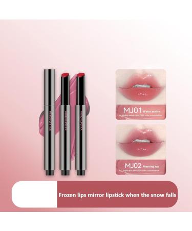 Jelly Gloss Lipstick Moisturizing Lip Jelly Press Lipstick Lip Gloss Long Lasting Lipstick Lip Crayons for Women Lip Bar Lip Gloss Lipstick Pen (A bite of apple 1.8g) - Buy Online on GoSupps.com