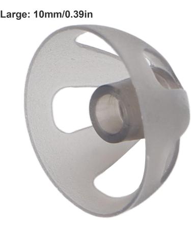 Soft Open Domes for Hearing Aids - 10 Silicone Earplugs & Replacement Caps | Durable Black Earplugs for Improved Comfort - Buy Online on GoSupps.com