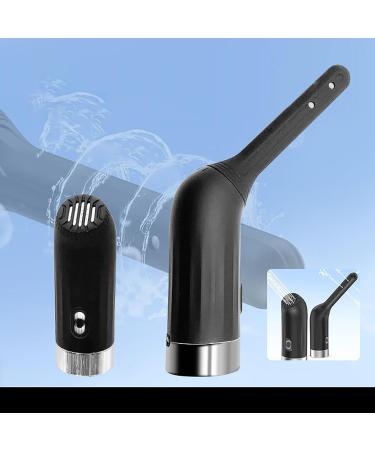 Kutocesy Motorized Silicone Vaginal Shower - 2 Interchangeable Heads for Intimate Hygiene | International Shipping Available - Buy Online on GoSupps.com