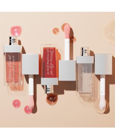 Lip Oil Moisturises and Gives Lipstick Plump and Plump Make-Up 8 ml Butterscotch Sweets (C One Size) 1 count (Pack of 1) c - Buy Online on GoSupps.com