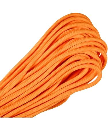 PARACORD PLANET 550lb Mil-Spec Type III Nylon Paracord - Neon Orange 100 ft | Premium Quality for Survival Camping & Crafts - Buy Online on GoSupps.com