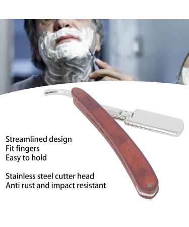 Barber Beard Blade Rack for Men - Portable Stainless Steel Straight Trimmer Holder for Home Use - Buy Online on GoSupps.com