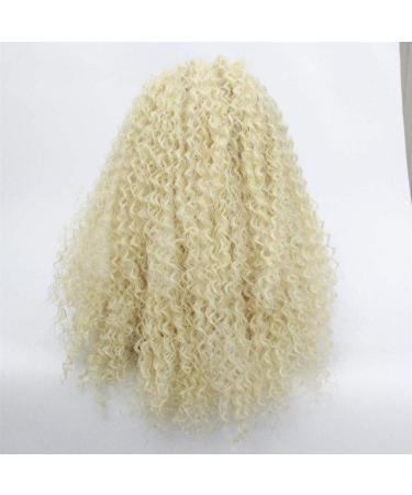 Buy Wiglady Medium Length Wave Hairpiece - High-Density Synthetic Lace Front Wig Gold 20in/26in Heat Resistant Curls for International Shipping - Buy Online on GoSupps.com