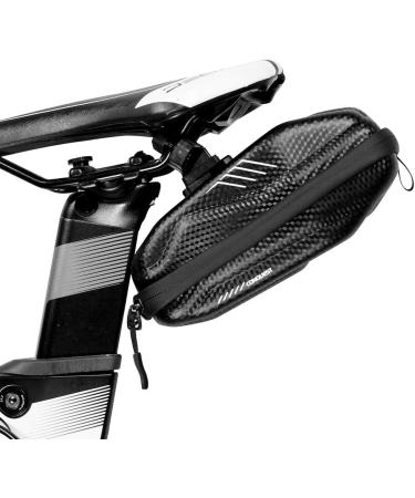 Mozowo Waterproof Bike Saddle Bag | Under Seat Storage Pack for Mountain, Road, MTB Bicycles | EVA PU Material with Repair Tools Pocket, Reflective Stripe - Buy Online on GoSupps.com