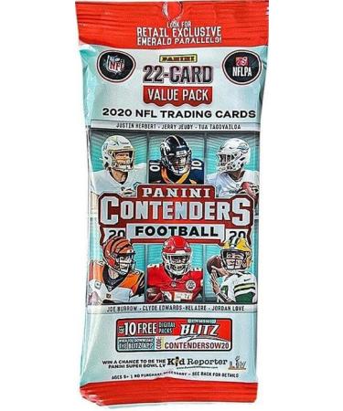 2020 Panini Contenders Football VALUE pack (22 cards/pack)