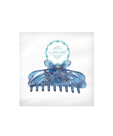 Transparent Blue Large Resin Hair Claw Clip for Women - Stylish Hair Accessories for Every Occasion - Buy Online on GoSupps.com