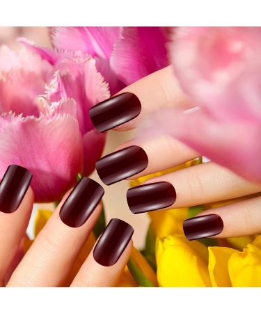 1344 Pieces 56 Sets Medium Square Press on Nails - Glossy and Matte Artificial Nails for Nail Art DIY - Buy Online on GoSupps.com