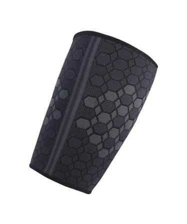 SUPVOX 1pc Thigh Protector Support Package Basketball Nylon 22.3x18cm Black