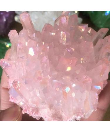 Natural Pink Crystal electroplated Crystal Cluster Crystal Pendant for FZUGEDRLI - Buy Online on GoSupps.com