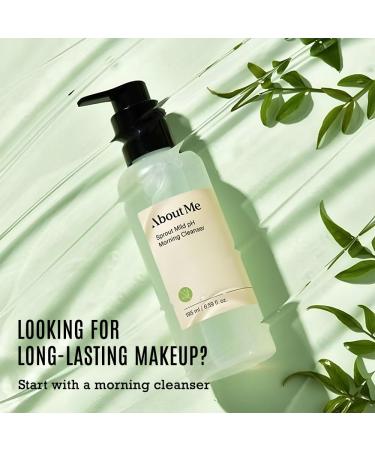 ABOUT ME Sprout Mild pH Morning Cleanser - Gentle Low pH Face Wash for All Skin Types | Natural Ingredients | 195ml - Buy Online on GoSupps.com