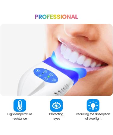 Vertical Teeth Whitening Light - 36W Dental Mobile 10 LED Cold Light Lamp | Enhance Deep Whitening with Blue Light Technology - Buy Online on GoSupps.com