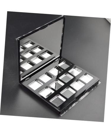 FOMIYES 56pcs Metal Pans for Eyeshadow Empty Eyeshadow Tin Pan Aluminum Plate Tin Pot Iron Plate medium Silver - Buy Online on GoSupps.com