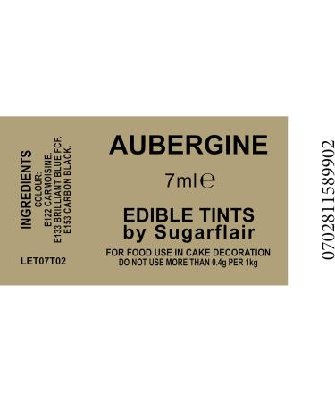 2 x Sugarflair Aubergine Edible Blossom Tints Food Colour Colouring Dust Powder - Buy Online on GoSupps.com