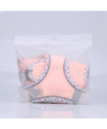 BriFit Cat Dishes & Adjustable Harness - Reflective Outbreak-Proof Soft Vest for Cats & Puppies (Pink XS) | International Shipping Available - Buy Online on GoSupps.com