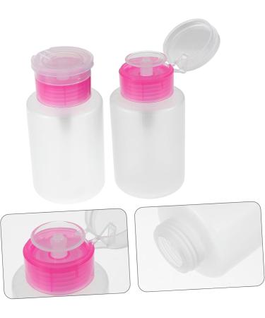 minkissy Pressure fluid dispenser bottle 150 Ml Manicure press pump bottle Pressure mechanism pink - Buy Online on GoSupps.com