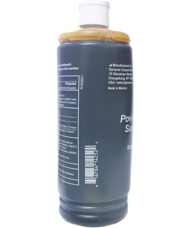 Dynarex Povidone Iodine Scrub Solution - 16 Oz | Antiseptic Skin Cleanser - Buy Online on GoSupps.com