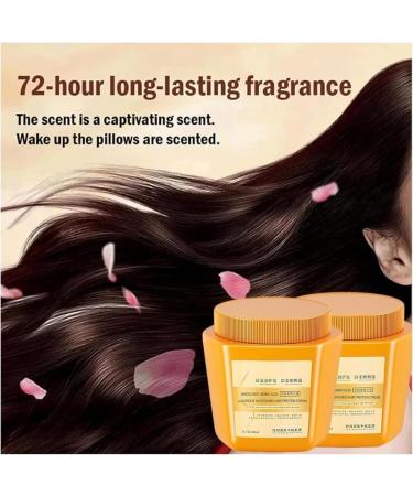  GARWAR Amino Acid Essence Luxury Nourishing Hair Protein Cream 500 ml Birds Nest Amino Acid Hair Care Protein Cream for Dry Frizzy Damaged Hair - Buy Online on GoSupps.com