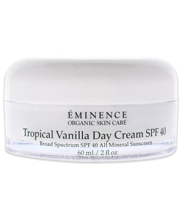 Eminence Tropical Vanilla Day Cream SPF 40 - Natural Sun Protection for Healthy Skin - Buy Online on GoSupps.com