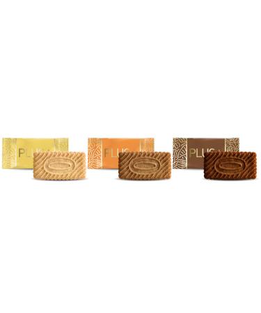 Plus Gran Mix - Biscuits Monoportion Assortis Emballés Individuellement, 200 pièces, en 3 variétés : Cacao, Vanille, Cerise Noire. Biscuits pour café fabriqués en Italie avec recette traditionnelle.