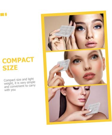 OHPHCALL Lip 3pcs Boxes Eye Shadow Box Blush for Cheeks Cosmetic Cases for Traveling Eyeshadow Sub Plate Pigment Empty Eyeshadow - Buy Online on GoSupps.com