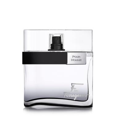 Salvatore Ferragamo Black For Men Eau De Toilette Natural Spray 3.4 Fl Oz/100 ml