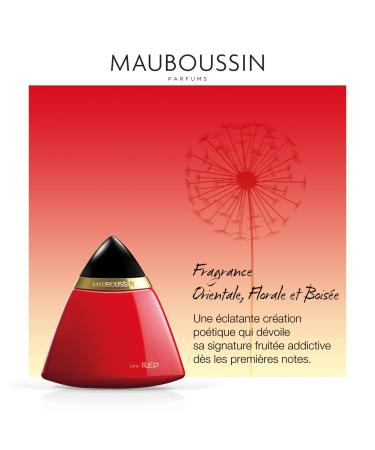 Mauboussin - In Red 100ml (3.3 Fl Oz) - Eau de Parfum for Women - Oriental Floral & Woody Scents - Buy Online on GoSupps.com