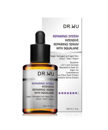 Dr.Wu Intensive Repairing Serum With Squalane 30ml Anti-Aging Treatment NIB NEW