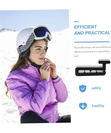 Minkissy Helmet Mask Hooks | Ski & Bicycle Helmet Mask Holder | Durable Mask Clips & Ear Protectors for Outdoor Use - Buy Online on GoSupps.com