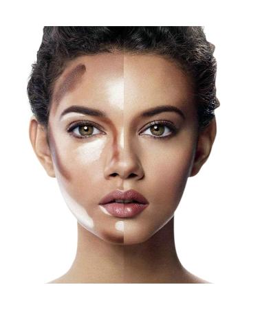 OBLHER B Sun Goes Down Bronzer Lightweight Bronzer Powder Shimmer Bronzing Powder Retouching Facial Contours Bronzer Fine Lightweight Bronzer Powder Makeup Waterproof and Sweatproof 2.7oz E9503-02 face-bronzers 2 - Buy Online on GoSupps.com