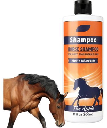Xvilmaun Mane and tail conditioner horse mane and tail shampoo | 500ml natural mane and maze shampoo | Shower bath solution supplies - Buy Online on GoSupps.com