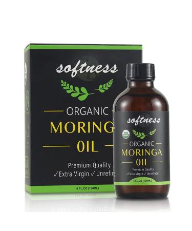 Moringa Oil: Mild Jasmine Scent, USDA Certified Organic, 100% Pure Cold-Pressed Natural Moisturizer for Skin, Face, Body, Hair - Non-GMO, Vegan - Buy Online on GoSupps.com