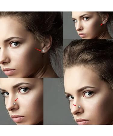Piercing Kit: 2 Pack Nose & 2 Pack Ear Piercing Set, Simple & Safe for Beginners - Silver - Buy Online on GoSupps.com