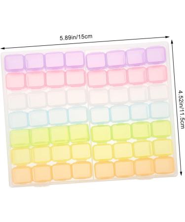 Beaupretty 3 Sets Nail Art Storage Box Ornament Storage Bin Dip Powder Organizer Nail Jewelry Makeup Drawer Ornament Container Nail Acrylic Powder Nail Organizer Abs Accessories Storage Rack - Buy Online on GoSupps.com