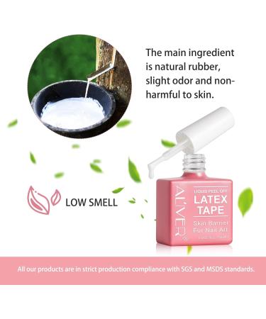 LTYYWBFB Liquid Latex Nails Peel Off Latex Tape for Nails Art Peel Off Cuticle Protector for Nail Painting Skin Barrier Protector for Gel Polish - Fast Drying Odorless Nail Polish Guard 15ML 15 ml (Pack of 1) - Buy Online on GoSupps.com