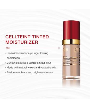Cellcosmet CellTeint Rosy Beige Shade Tinted Moisturizer - Daily Tinted Face Cream (1 oz) - Buy Online on GoSupps.com