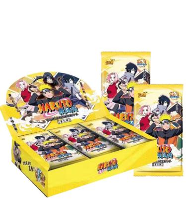 NarutoNinja Cards Booster Box Official Anime TCG CCG Collectable Playing/Trading Card Pack 36 Packs - 5 Cards/Pack(180 Cards) Chapter of Advent - I