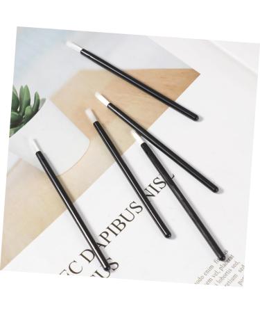 50pcs Cosmetic Brushes Set - Makeup Lip Liner Eyeliner & Lip Gloss Applicators - Short Hair Black - Perfect for Professional Beauty - Buy Online on GoSupps.com