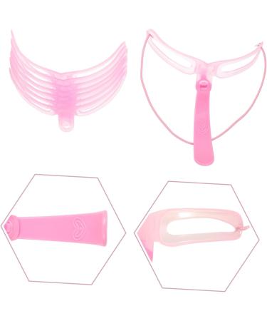 DOITOOL Eyebrow Tools 3 Sets Eyebrow Aid Plastic Eyebrow Template Handheld Brow Stencils Travel Artifact Household - Buy Online on GoSupps.com