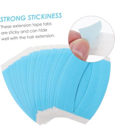 LALAFINA Two Sided Tape 23 Sheets Double Sided Wig Film Hair Wig Adhesive Strips Hair Extension Sticker Tape for Hair Extension Wig Tape Parts Wig Tape Supply Water Proof Glue Sticky Stick - Buy Online on GoSupps.com